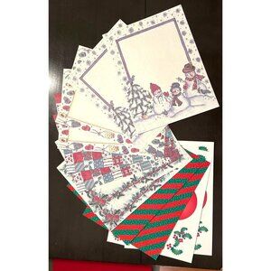 Assorted Christmas-Themed scrapbook Paper/ cardstock